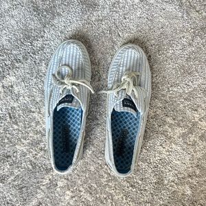 Sperry Striped Topsiders